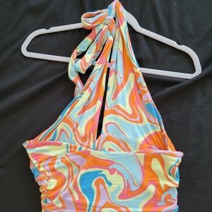 Pacsun Tie-Dye Halter Top
